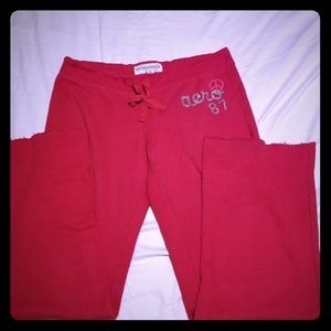 Aeropostale Sweats (Dark Pink) size Large!